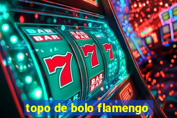 topo de bolo flamengo